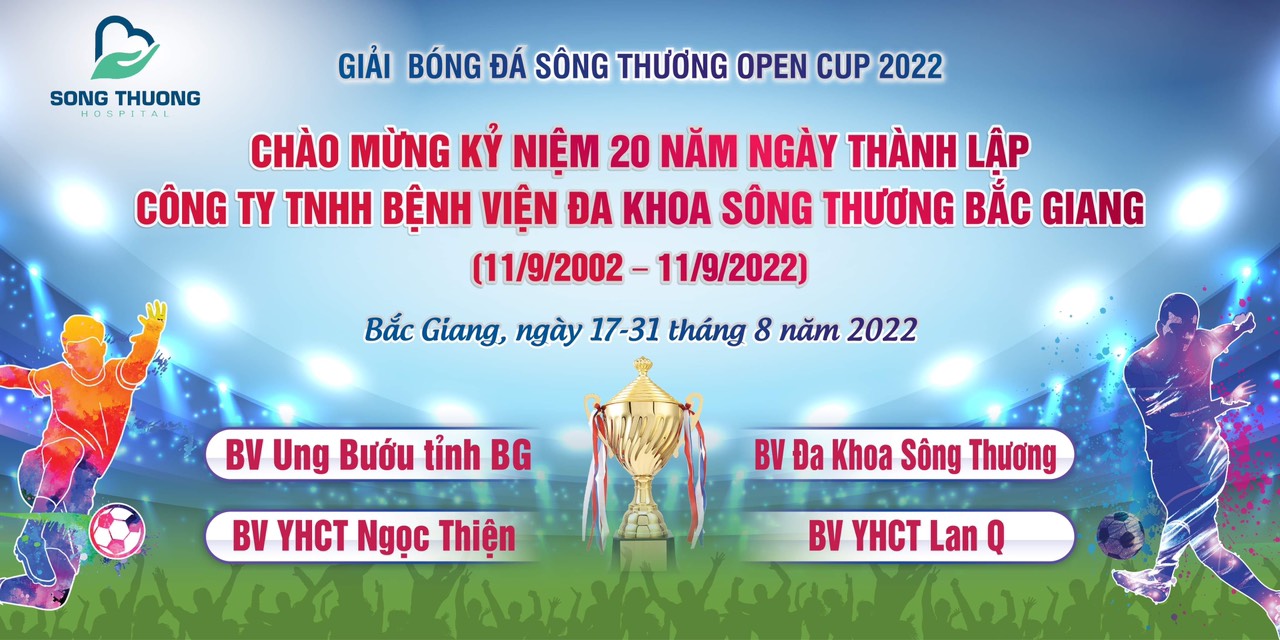 Khai mạc Giải bóng đá Sông Thương Open Cup 2022