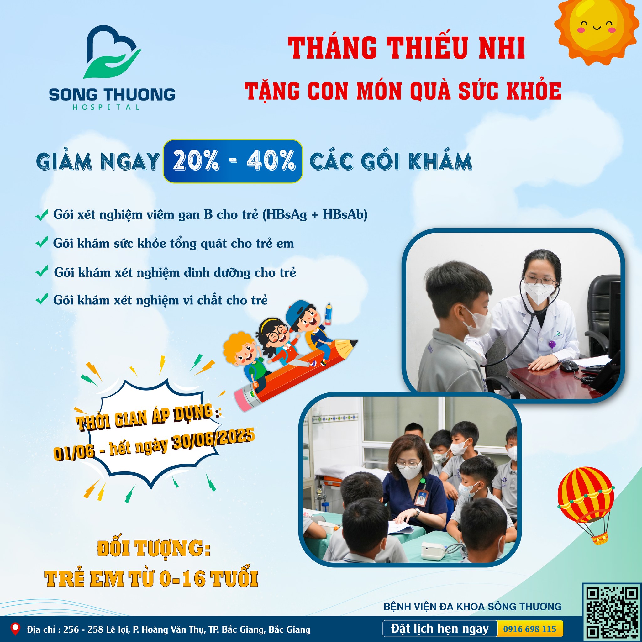 🎈THÁNG THIẾU NHI - TẶNG CON MÓN QUÀ SỨC KHỎE🎣 