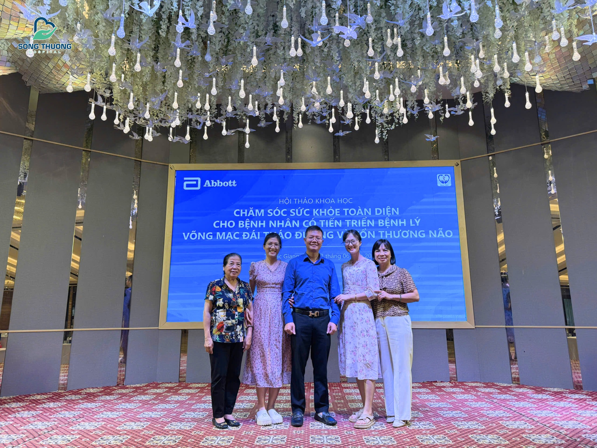🛡ĐỘI NGŨ BÁC SĨ BỆNH VIỆN ĐA KHOA SÔNG THƯƠNG THAM GIA HỘI THẢO: CHĂM SÓC SỨC KHỎE TOÀN DIỆN CHO BỆNH NHÂN CÓ TIẾN TRIỂN BỆNH LÝ VÕNG MẠC ĐÁI THÁO ĐƯỜNG VÀ TỔN THƯƠNG NÃO 