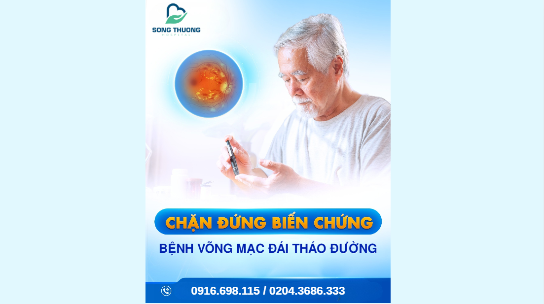 🩺CHẶN ĐỨNG BIẾN CHỨNG BỆNH VÕNG MẠC ĐÁI THÁO ĐƯỜNG
